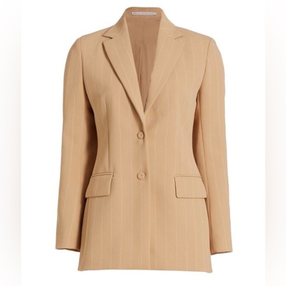 Emilia Wickstead Jeremy Pinstripe Blazer - Picture 2 of 16